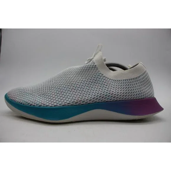 Allbirds TD Tree Dasher Relay Men Size 13 White / Blue  Running Shoes Sneakers - Picture 4 of 9